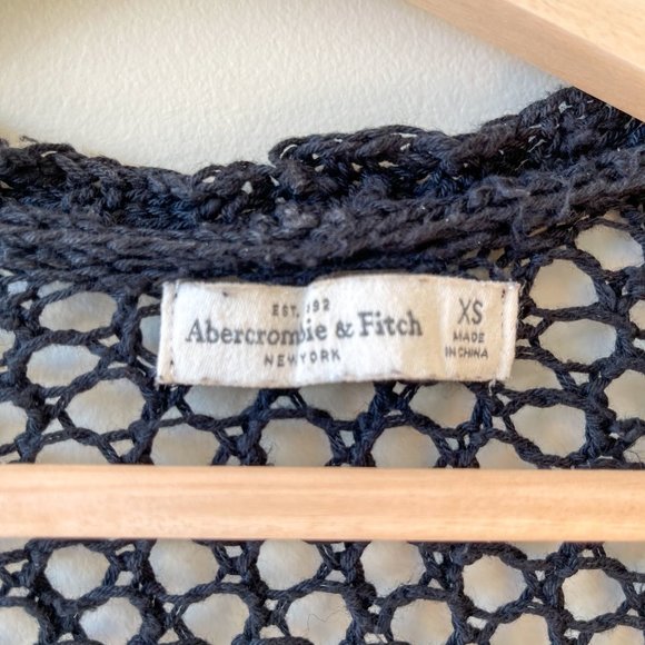 Abercrombie & Fitch Long Knit Cardigan XS - Picture 3 of 4